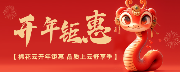棉花云2025开年钜惠